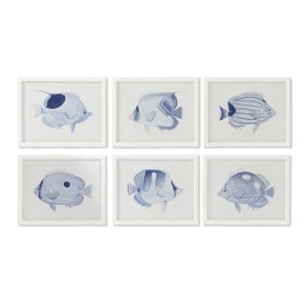 Cadre Home ESPRIT méditerranéen 50 x 2,5 x 40 cm (6 Unités) de Home ESPRIT, Impressions sur toile - Réf : S3054553, Prix : 25...