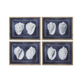 Quadro Home ESPRIT Conchiglia 60 x 2,5 x 45 cm (4 Unità) di Home ESPRIT, Stampe e quadri su tela - Rif: S3054554, Prezzo: 144...