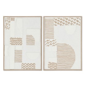 Quadro Home ESPRIT Astratto Città 50 x 3 x 70 cm (2 Unità) di Home ESPRIT, Stampe e quadri su tela - Rif: S3054585, Prezzo: 7...