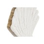 Statua Decorativa Home ESPRIT Bianco Naturale Conchiglia Mediterraneo 18 x 5 x 28 cm di Home ESPRIT, Soprammobili - Rif: S305...