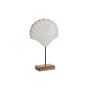 Figura Decorativa Home ESPRIT Blanco Natural Concha Mediterráneo 17 x 5 x 29 cm de Home ESPRIT, Adornos - Ref: S3054609, Prec...