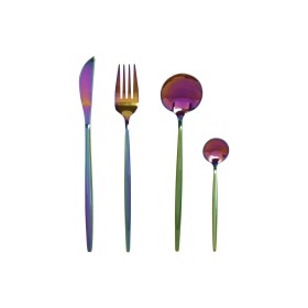 Cutlery set Quid Habitat Metal 24 Pieces | Tienda24 - Global Online Shop Tienda24.eu