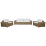 Sofa and table set Home ESPRIT Crystal synthetic rattan 248 x 85 x 80 cm by Home ESPRIT, Sofas - Ref: S3054625, Price: 1,00 €...