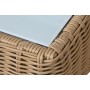 Wohnzimmer Sitzgruppe mit Tisch Home ESPRIT Kristall Synthetischer Rattan 248 x 85 x 80 cm von Home ESPRIT, Sofas - Ref: S305...