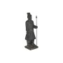 Figura Decorativa Home ESPRIT Gris Dorado Oriental Guerrero 35 x 32 x 118 cm de Home ESPRIT, Adornos - Ref: S3054631, Precio:...