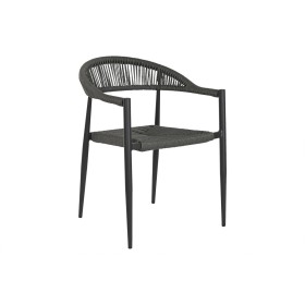 Garden chair Praha Black Exterior Iron (39 x 47 x 94 cm) | Tienda24 - Global Online Shop Tienda24.eu