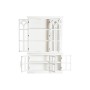 Vitrina Home ESPRIT Cristal Abeto 121 x 24 x 121 cm de Home ESPRIT, Vitrinas - Ref: S3054638, Precio: 585,46 €, Descuento: %