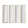 Miroir mural Home ESPRIT Blanc Marron Beige Gris Verre polystyrène 35 x 2 x 125 cm (4 Unités) de Home ESPRIT, Miroirs muraux ...