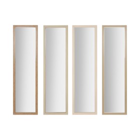 Wall mirror Alexandra House Living White Glass MDF Wood 4 x 119 x 84 cm | Tienda24 - Global Online Shop Tienda24.eu