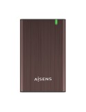 Hard drive case Aisens ASE-2525BWN USB Brown USB-C Micro USB B USB 3.2 | Tienda24 Tienda24.eu