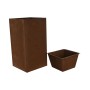 Set de Maceteros Home ESPRIT Metal 25 x 25 x 50 cm (2 Unidades) de Home ESPRIT, Maceteros - Ref: S3054671, Precio: 55,70 €, D...