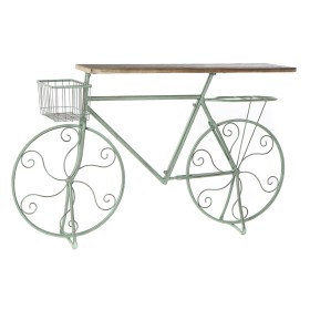 Consola Home ESPRIT Verde Metal Madera de pino 123 x 28 x 74 cm de Home ESPRIT, Mesas - Ref: S3054674, Precio: 110,85 €, Desc...