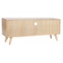 TV furniture Home ESPRIT Natural Metal Rubber wood 120 x 30 x 48 cm by Home ESPRIT, TV tables and stands - Ref: S3054680, Pri...