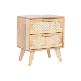 Nachttisch Home ESPRIT Holz Metall Rattan 40 x 30 x 48 cm von Home ESPRIT, Nachttische - Ref: S3054684, Preis: 109,18 €, Raba...