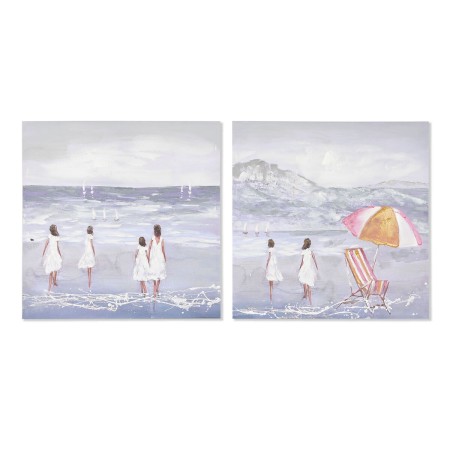 Quadro Home ESPRIT Bambini 80 x 3 x 80 cm (2 Unità) | Tienda24 - Global Online Shop Tienda24.eu