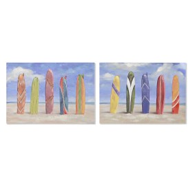 Painting Home ESPRIT Surf 100 x 3 x 70 cm (2 Units) by Home ESPRIT, Prints on Canvas - Ref: S3054714, Price: 56,39 €, Discoun...