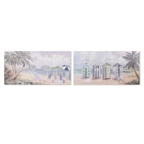 Quadro Home ESPRIT Spiaggia Mediterraneo 120 x 3 x 60 cm (2 Unità) di Home ESPRIT, Stampe e quadri su tela - Rif: S3054716, P...