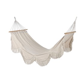 Hamaca Colgante Home ESPRIT Blanco Flecos 200 x 100 x 5 cm de Home ESPRIT, Hamacas - Ref: S3054729, Precio: 48,53 €, Descuent...