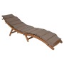 Chaise longue Home ESPRIT Marron Beige 191 x 54 x 61 cm de Home ESPRIT, Bains de soleil - Réf : S3054737, Prix : 153,08 €, Re...