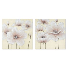 Pintura Home ESPRIT Shabby Chic 80 x 3 x 80 cm (2 Unidades) de Home ESPRIT, Impressões sobre tela - Ref: S3054744, Preço: 68,...