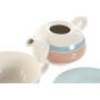 Teapot Home ESPRIT Blue White Green Light Pink Dolomite 750 ml (2 Units) by Home ESPRIT, Tea and coffee sets - Ref: S3054761,...