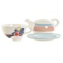 Teapot Home ESPRIT Blue White Green Light Pink Dolomite 750 ml (2 Units) by Home ESPRIT, Tea and coffee sets - Ref: S3054761,...