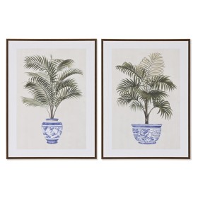 Painting Home ESPRIT Palms Colonial 60 x 4 x 80 cm (2 Units) by Home ESPRIT, Prints on Canvas - Ref: S3054772, Price: 104,58 ...