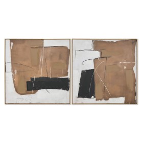 Painting Home ESPRIT Abstract Urban 100 x 4 x 100 cm (2 Units) by Home ESPRIT, Prints on Canvas - Ref: S3054779, Price: 198,4...