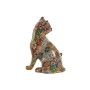 Statua Decorativa Home ESPRIT Multicolore Gatto Mediterraneo 11 x 10 x 16 cm (2 Unità) di Home ESPRIT, Soprammobili - Rif: S3...