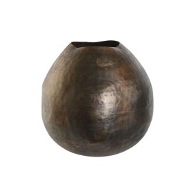 Jarrón DKD Home Decor Bronce Dorado Aluminio Acabado envejecido 34 x 33 x 33 cm de DKD Home Decor, Jarrones - Ref: S3054832, ...