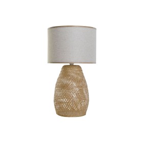 Lampe de bureau DKD Home Decor Marron Naturel Bambou 50 W 220 V 40 x 40 x 71 cm de DKD Home Decor, Lampes de chevet - Réf : S...