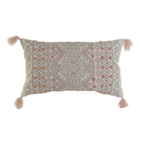 Cushion Home ESPRIT Cream Light Pink 50 x 15 x 30 cm by Home ESPRIT, Cushions - Ref: S3054875, Price: 25,64 €, Discount: %