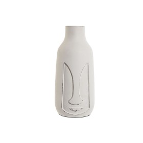 Vase Home ESPRIT Blanc Bois de manguier Moderne Visage 15 x 15 x 30 cm de Home ESPRIT, Vases - Réf : S3054907, Prix : 23,63 €...