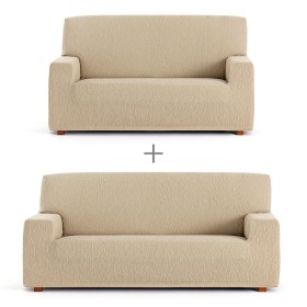 Sofabezug-Set Eysa TROYA Beige 70 x 110 x 210 cm 2 Stücke von Eysa, Sofas & Lovechairs - Ref: D1606784, Preis: 89,49 €, Rabat...