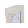 Cornice Portafoto Home ESPRIT Bianco Cristallo Legno MDF Indiano 26,5 x 1,5 x 32 cm di Home ESPRIT, Cornici da parete e da ta...