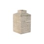 Vase Home ESPRIT White Natural Mango wood Colonial 18 x 18 x 30,5 cm by Home ESPRIT, Vases - Ref: S3054926, Price: 31,15 €, D...