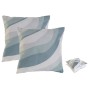 Conjunto de almofadas Home ESPRIT Ondas 45 x 5 x 45 cm (2 Unidades) de Home ESPRIT, Almofadas - Ref: S3054950, Preço: 9,81 €,...