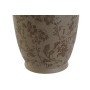 Vase Home ESPRIT Marron Vert Grès Feuille d'une plante 13 x 13 x 35 cm | Tienda24 - Global Online Shop Tienda24.eu