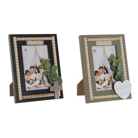 Cadre photo Home ESPRIT Noir Vert Naturel Bois MDF Scandinave 16 x 2 x 21 cm (2 Unités) de Home ESPRIT, Cadres muraux et de t...