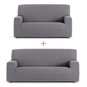 Sofabezug-Set Eysa TROYA Grau 70 x 110 x 210 cm 2 Stücke von Eysa, Sofas & Lovechairs - Ref: D1606787, Preis: 91,69 €, Rabatt: %