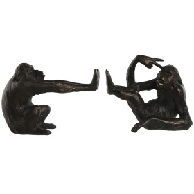 Bookend Home ESPRIT Resin Monkey 22,5 x 9,8 x 17 cm by Home ESPRIT, Bookends - Ref: S3054983, Price: 41,53 €, Discount: %