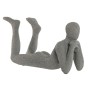 Figura Decorativa Home ESPRIT Gris 39 x 13,5 x 20,8 cm de Home ESPRIT, Adornos - Ref: S3054984, Precio: 33,92 €, Descuento: %