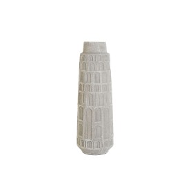 Vase Home ESPRIT Blanc Résine 18 x 18 x 52 cm de Home ESPRIT, Vases - Réf : S3055007, Prix : 34,79 €, Remise : %