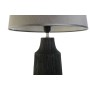 Lampe de bureau Home ESPRIT Noir Gris Résine 50 W 220 V 40 x 40 x 70 cm (2 Unités) de Home ESPRIT, Lampes de chevet - Réf : S...