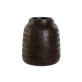 Vase Home ESPRIT Marron Noir Résine Colonial 19 x 19 x 21 cm de Home ESPRIT, Vases - Réf : S3055012, Prix : 18,67 €, Remise : %