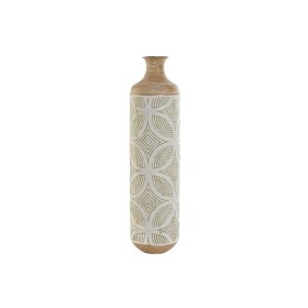 Vase Home ESPRIT grün Beige natürlich Metall Tropical 18 x 18 x 66 cm von Home ESPRIT, Vasen - Ref: S3055026, Preis: 28,71 €,...