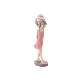 Deko-Figur Home ESPRIT Rosa Violett chica 7 x 11 x 27 cm von Home ESPRIT, Ornamente - Ref: S3055048, Preis: 12,90 €, Rabatt: %