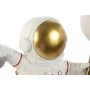 Wall Lamp Home ESPRIT White Golden Metal Resin Modern Astronaut 26 x 21,6 x 33 cm by Home ESPRIT, Multi-armed Lights - Ref: S...