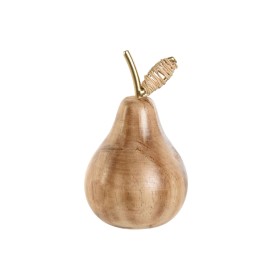 Decorative Figure Home ESPRIT Golden Natural Colonial Pear 9 x 9 x 15 cm by Home ESPRIT, Ornaments - Ref: S3055063, Price: 8,...