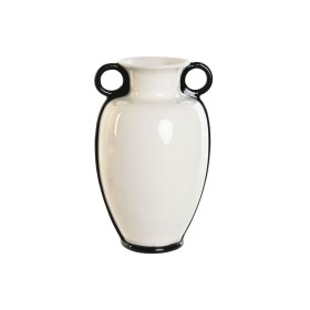 Vase Weiß Champagner Aluminium Kristall 19,5 x 19,5 x 51 cm | Tienda24 - Global Online Shop Tienda24.eu